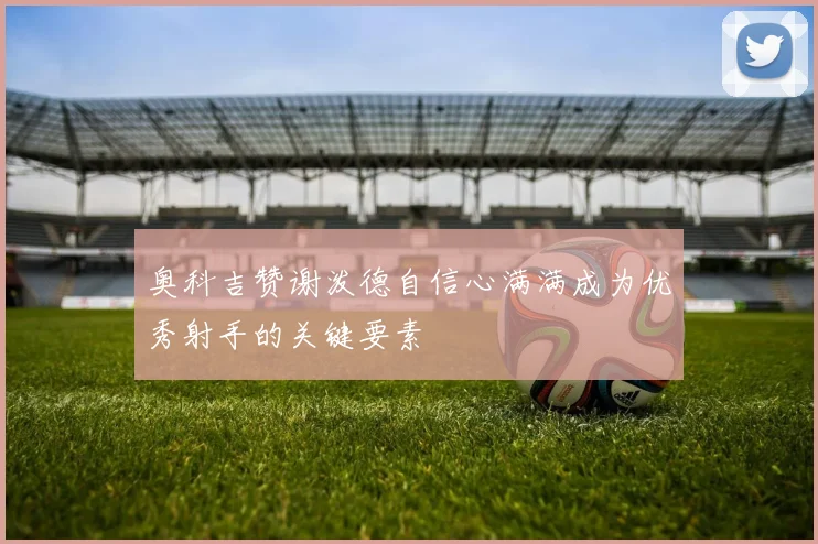 奥科吉赞谢泼德自信心满满成为优秀射手的关键要素